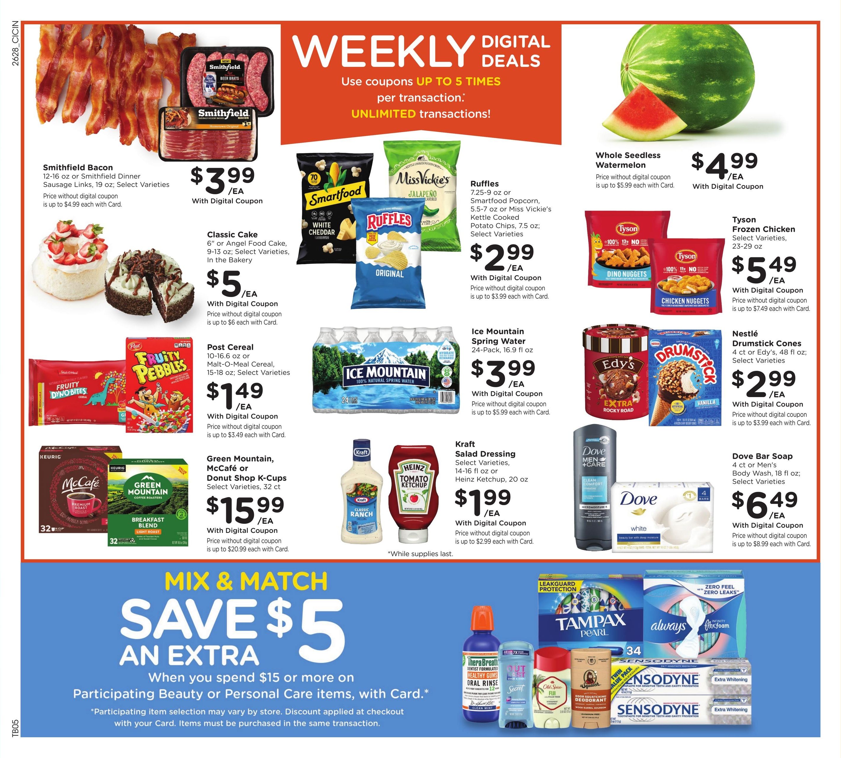 Kroger (Cincinnati–North Bend Area, OH) Weekly Ad August 12 - 18, 2026