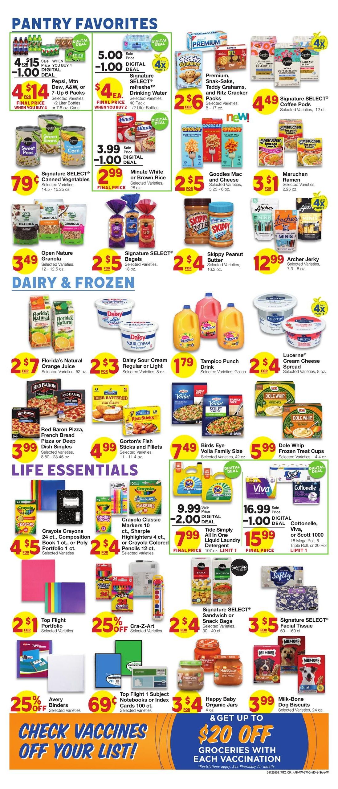 Market Street (San Angelo Area, TX) Weekly Ad August 12 - 18, 2026