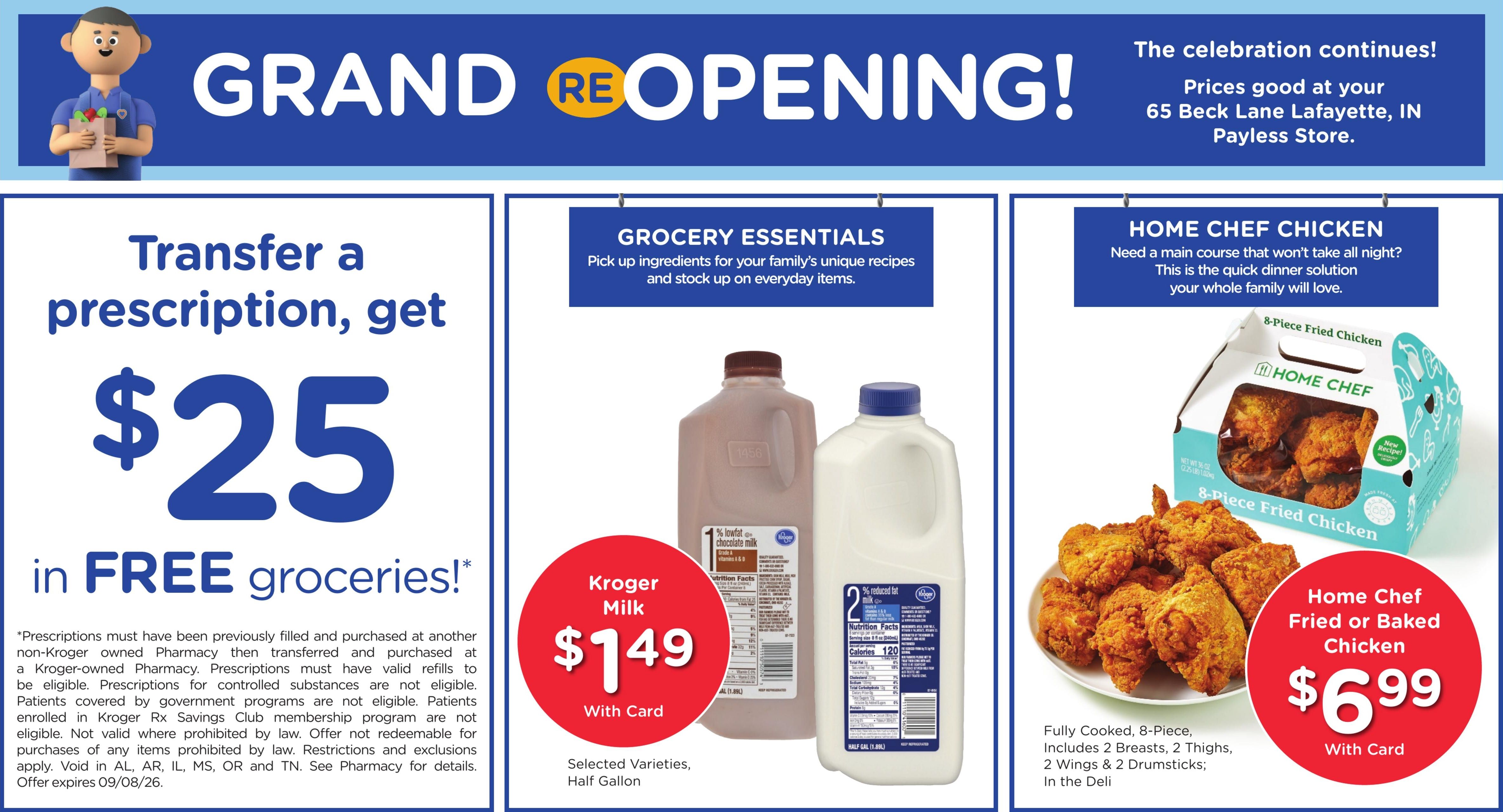 Pay Less Super Markets (Attica Area, IN) Weekly Ad August 12 - 18, 2026