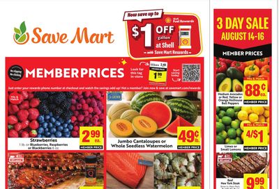 Save Mart (Arvin Area, CA) Weekly Ad August 12 - 18, 2026