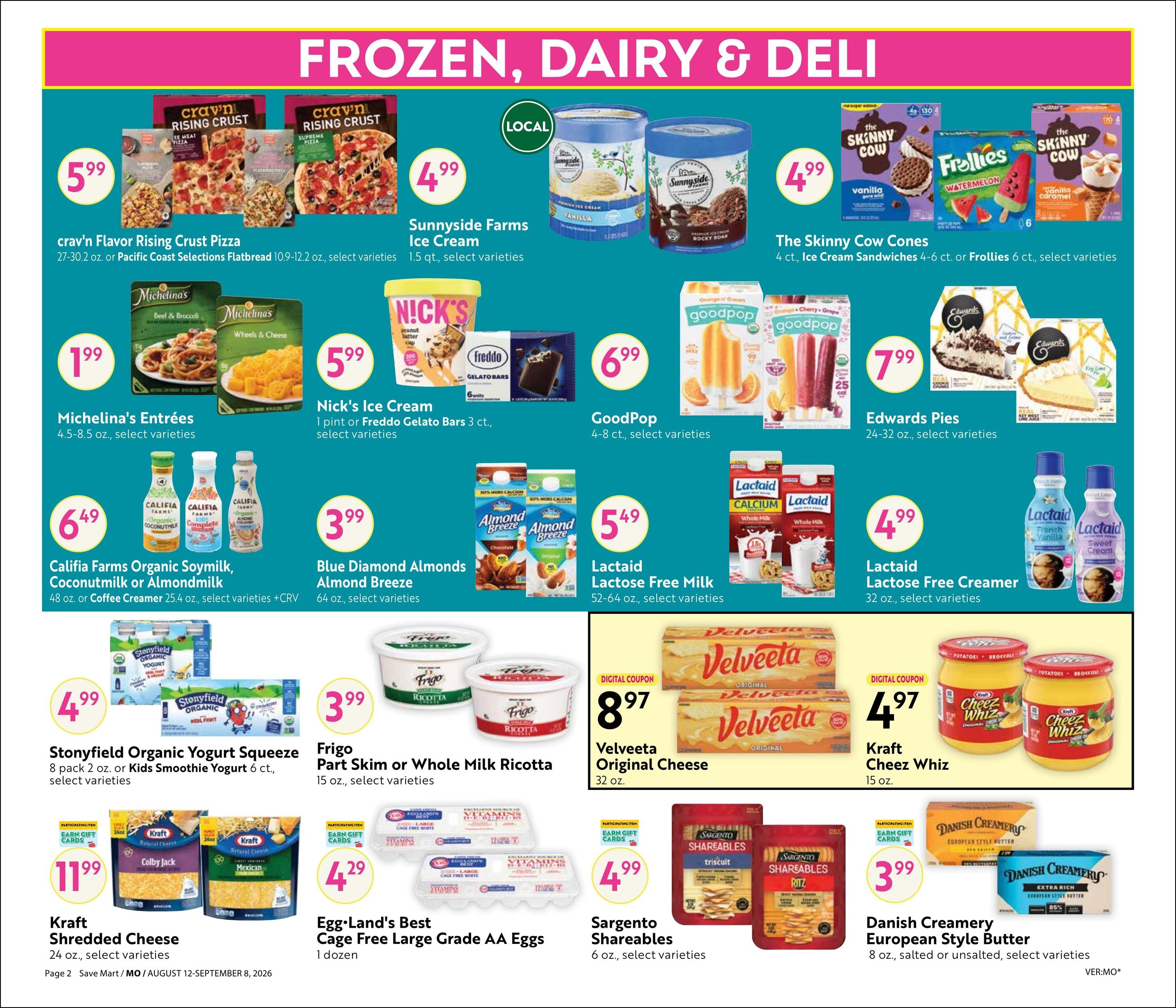 Save Mart (CA) Online Savings Guide Weekly Ad August 12 - September 8, 2026