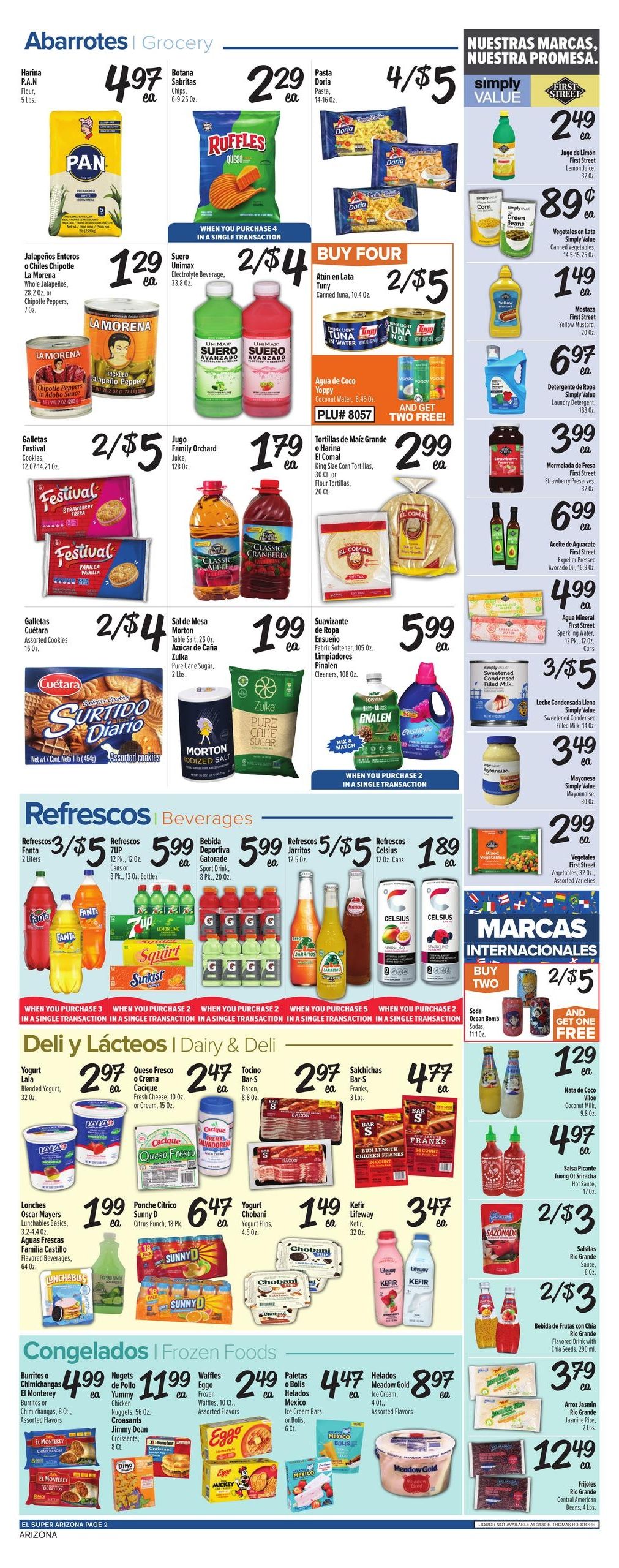 El Super (AZ) Weekly Ad August 12 - 18, 2026
