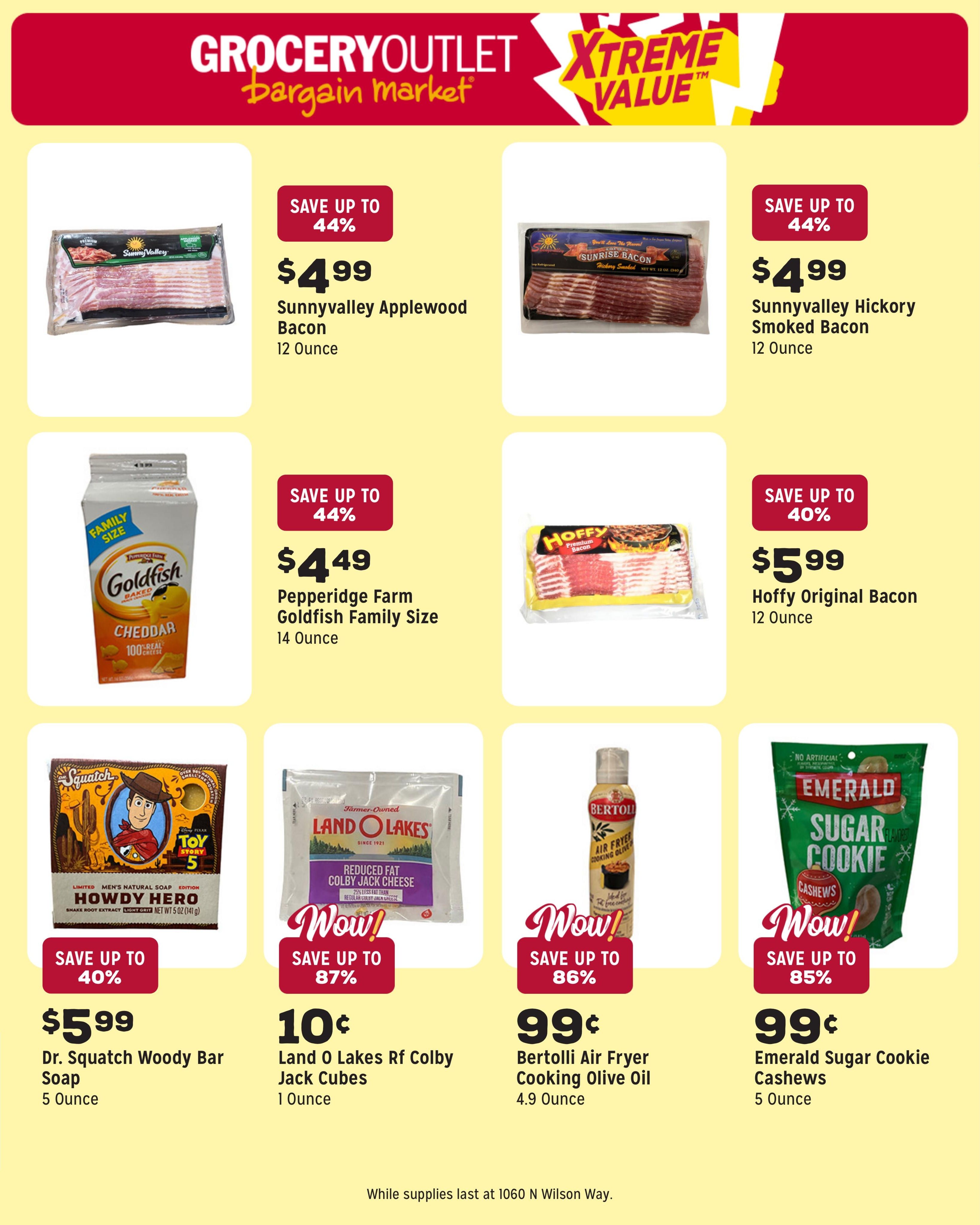 Grocery Outlet (Stockton–Linden Area, CA) Weekly Ad August 12 - 18, 2026