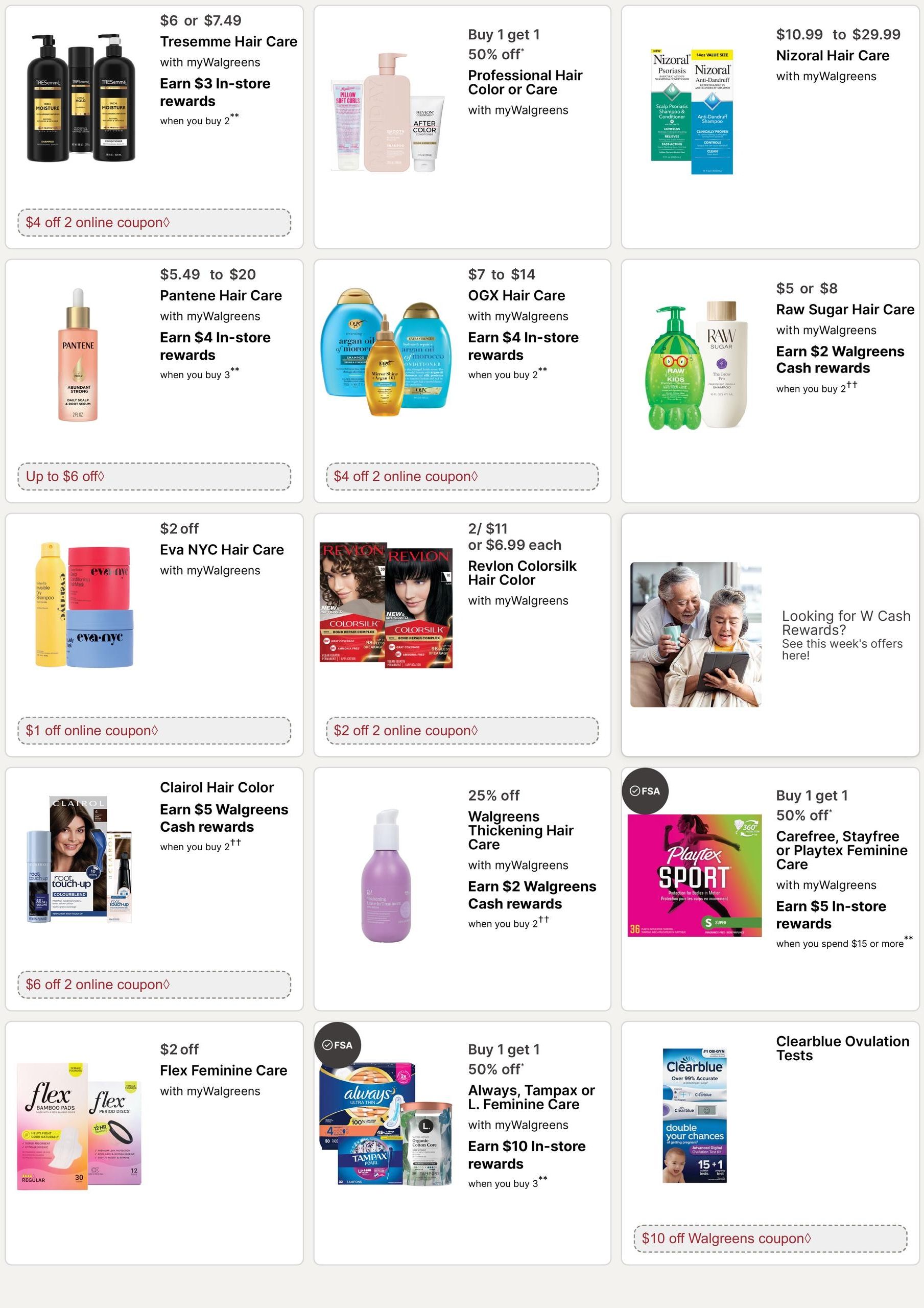 Walgreens (LA, TX) Weekly Ad August 16 - 22, 2026