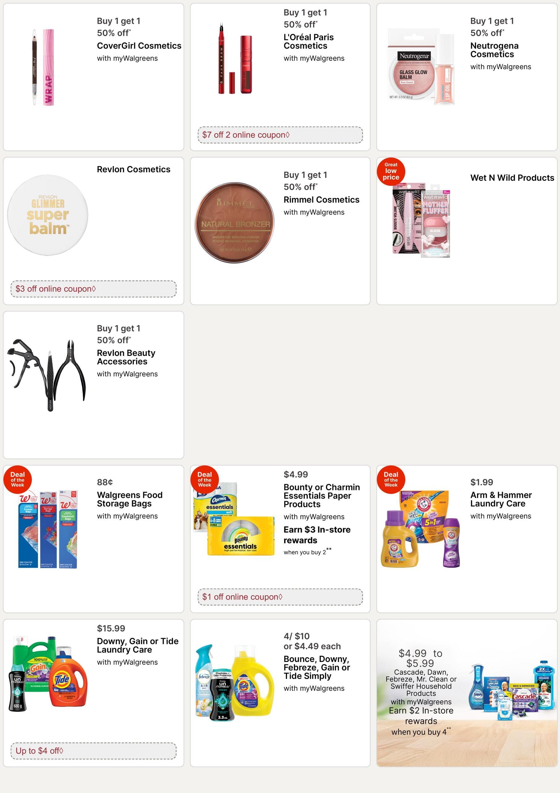 Walgreens (LA, TX) Weekly Ad August 16 - 22, 2026