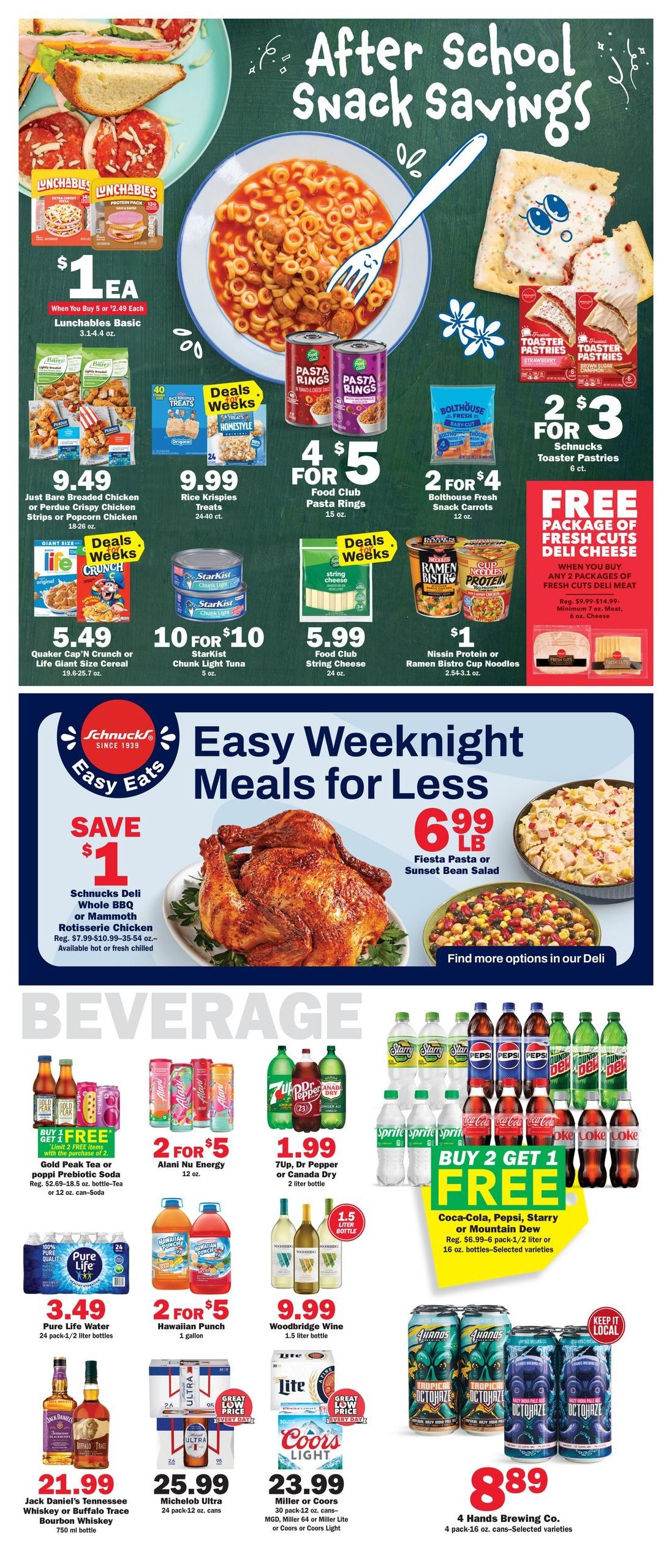 Schnucks (Cape Girardeau–Burfordville Area, IL–MO) Weekly Print Weekly Ad August 19 - 25, 2026