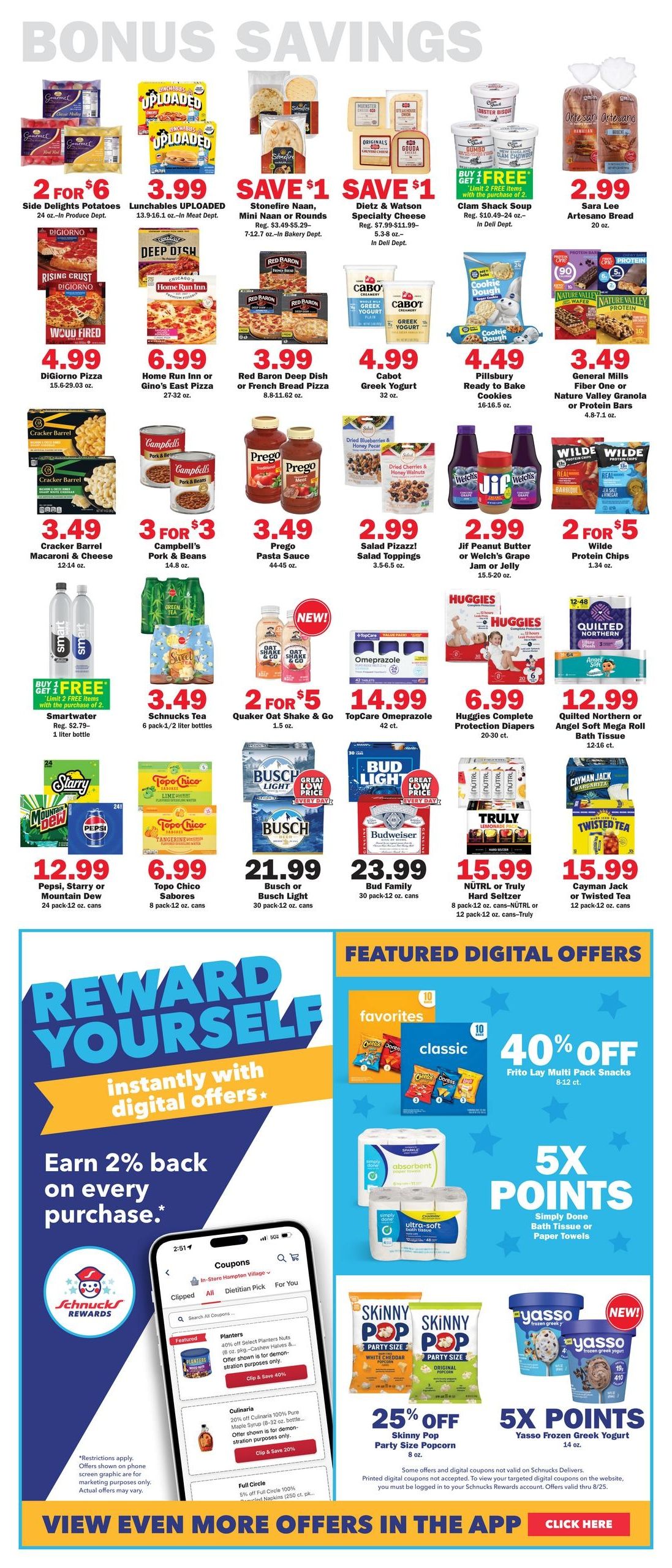 Schnucks (Cape Girardeau–Burfordville Area, IL–MO) Weekly Print Weekly Ad August 19 - 25, 2026