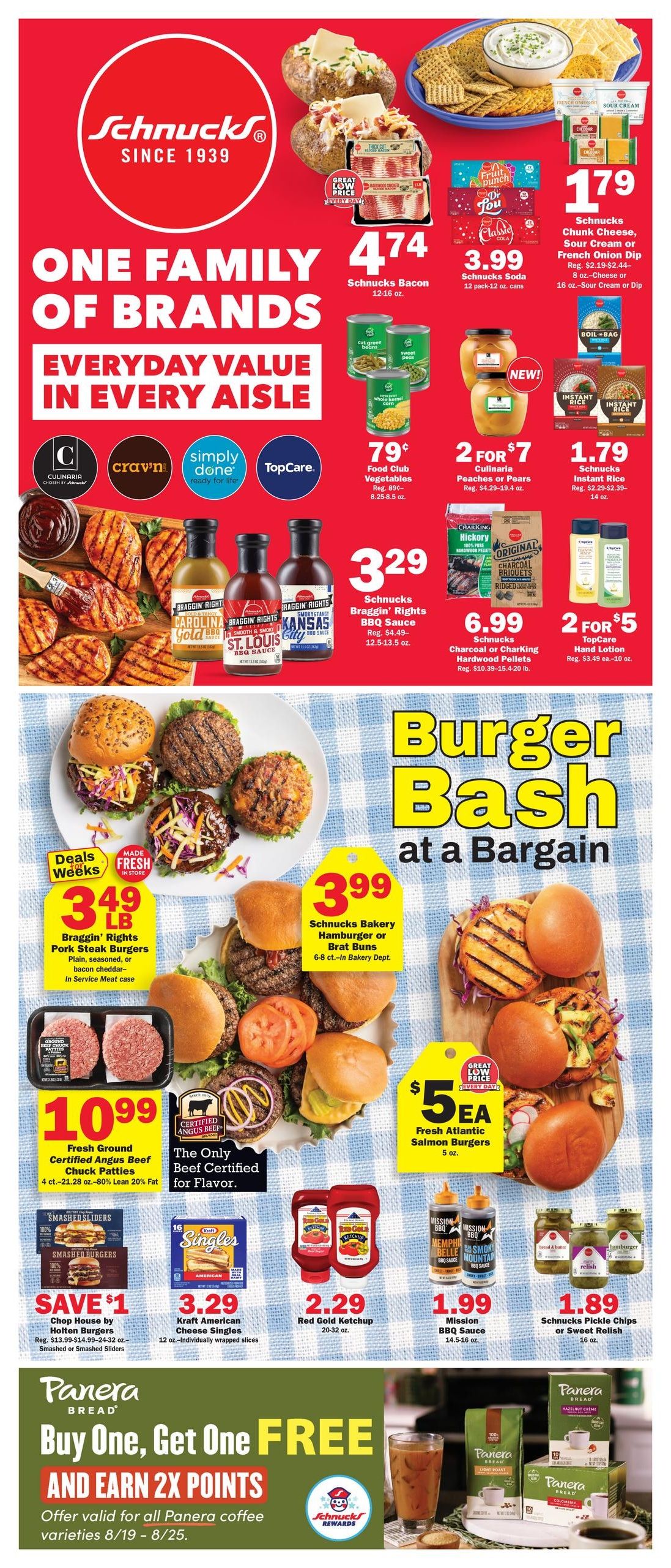 Schnucks (St. Louis–Lovejoy Area, IL–MO) Weekly Print Weekly Ad August 19 - 25, 2026