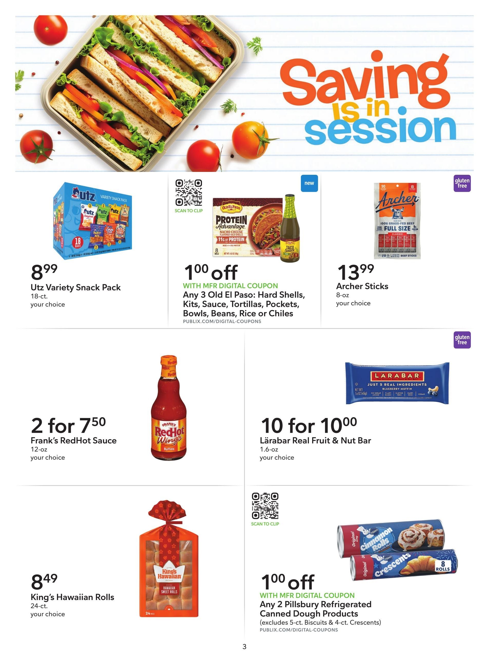 Publix Extra Savings Weekly Ad August 12 - 25, 2026