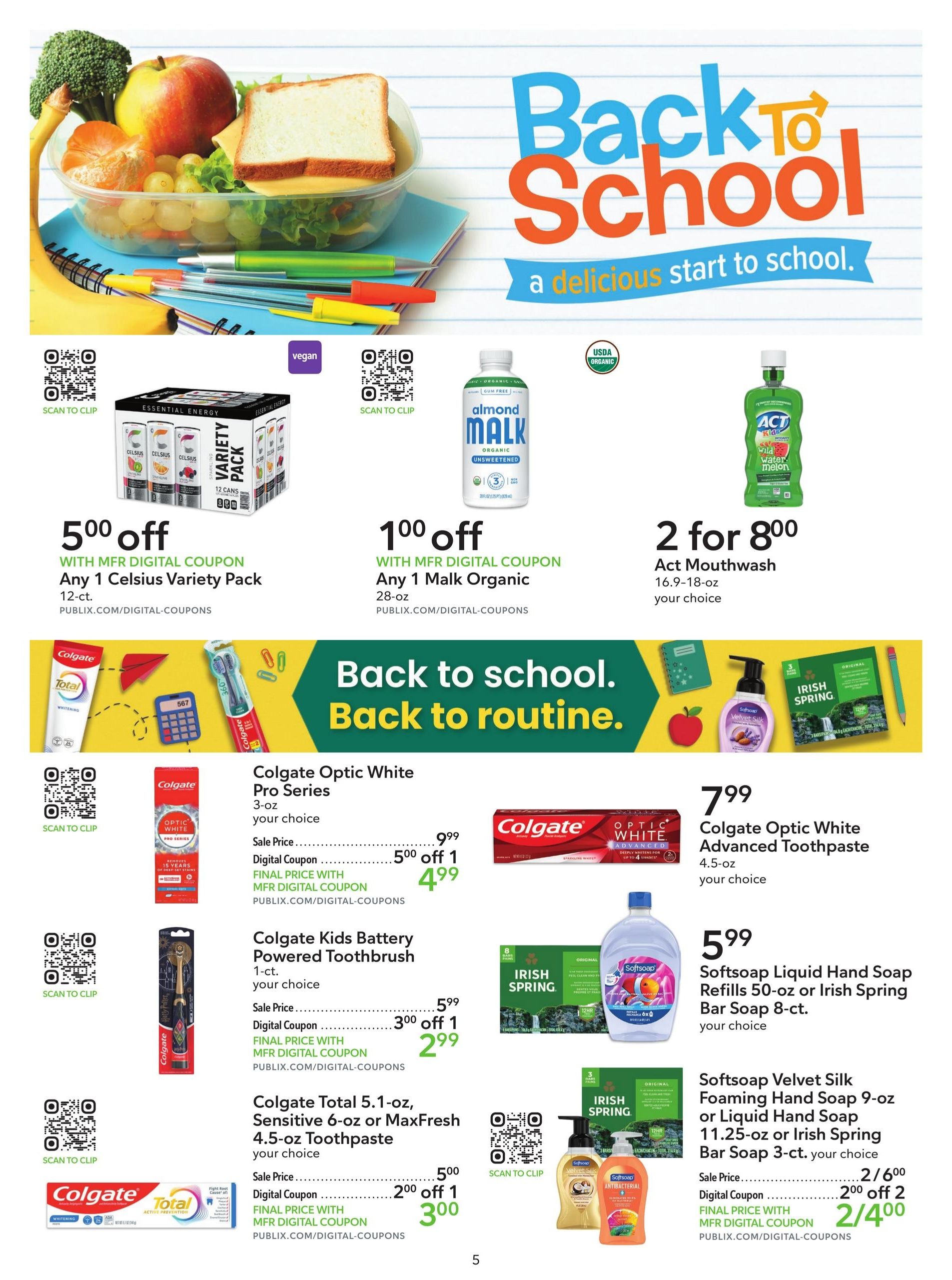 Publix Extra Savings Weekly Ad August 12 - 25, 2026