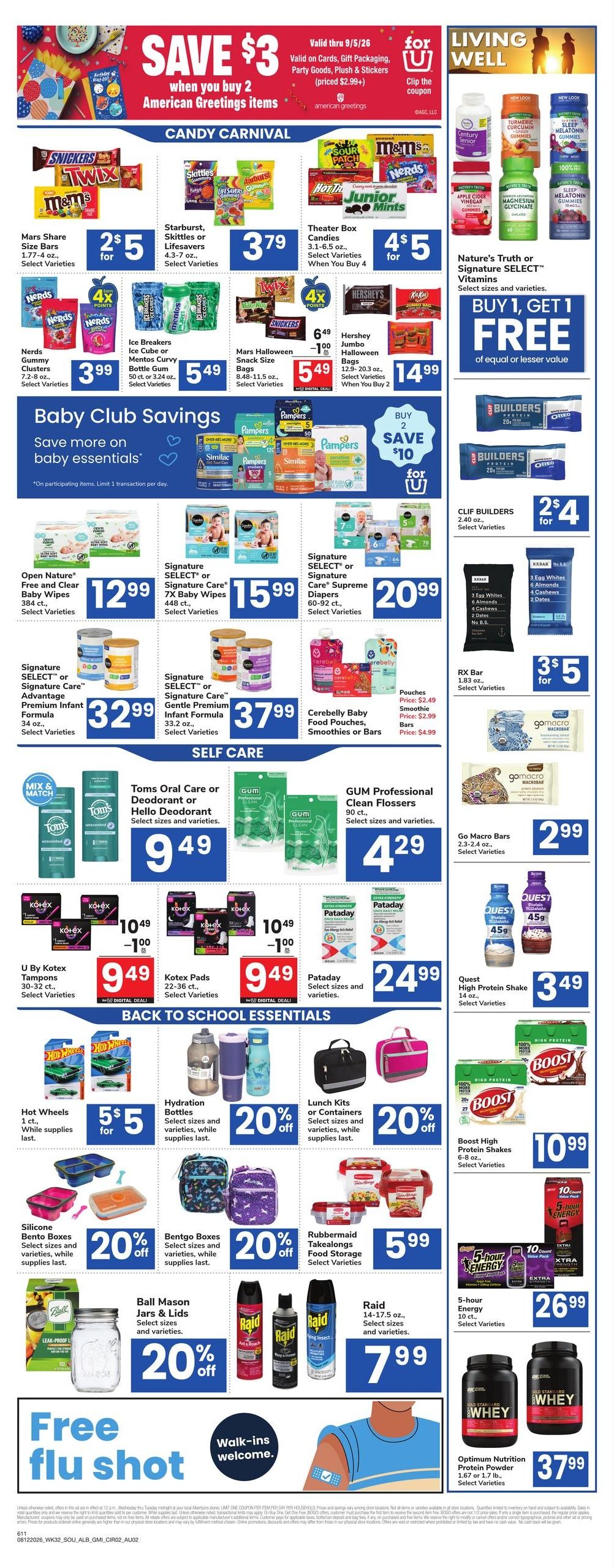 Albertsons (Hope–Texarkana Area, AR) Weekly Ad August 12 - 18, 2026