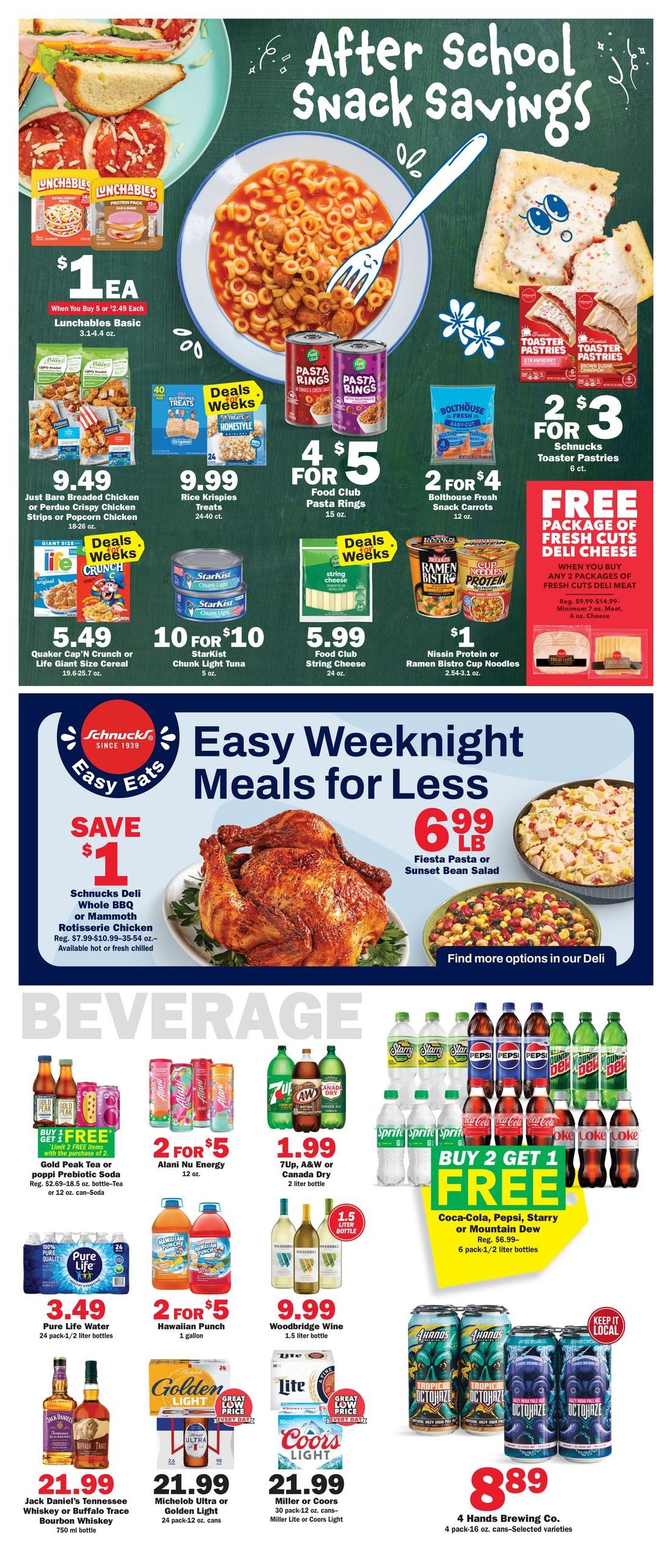 Schnucks (Park Hills–Bismarck Area, MO) Weekly Print Weekly Ad August 19 - 25, 2026