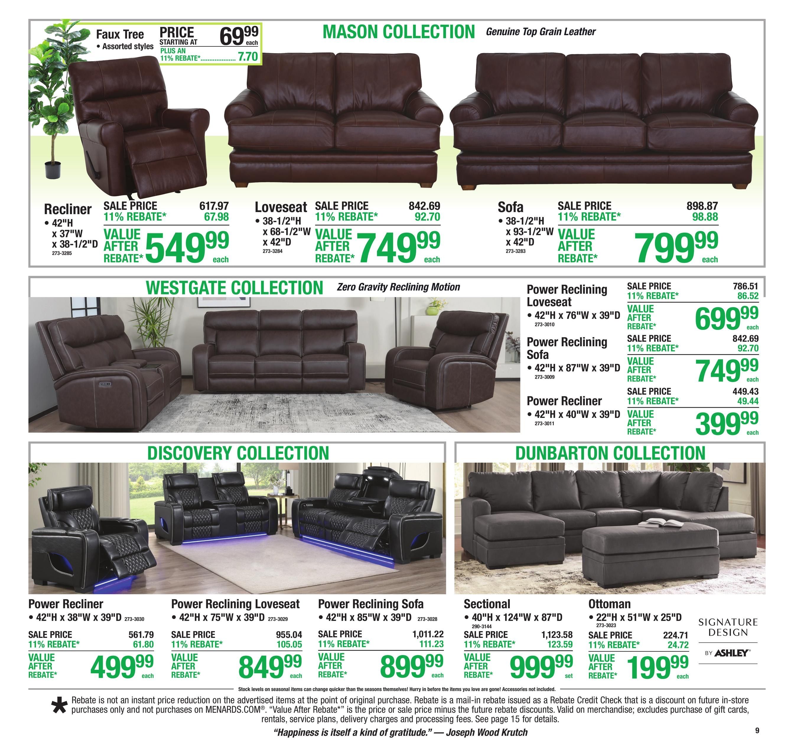 Menards (Bono Area, AR) 11% Rebate Sale Weekly Ad August 12 - 24, 2026