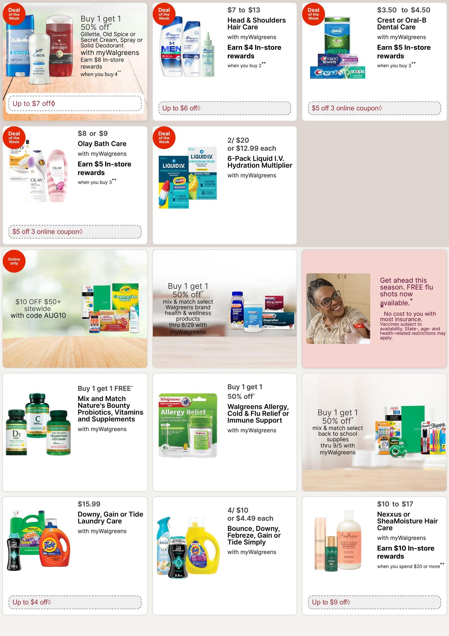 Walgreens (AR) Weekly Ad August 16 - 22, 2026