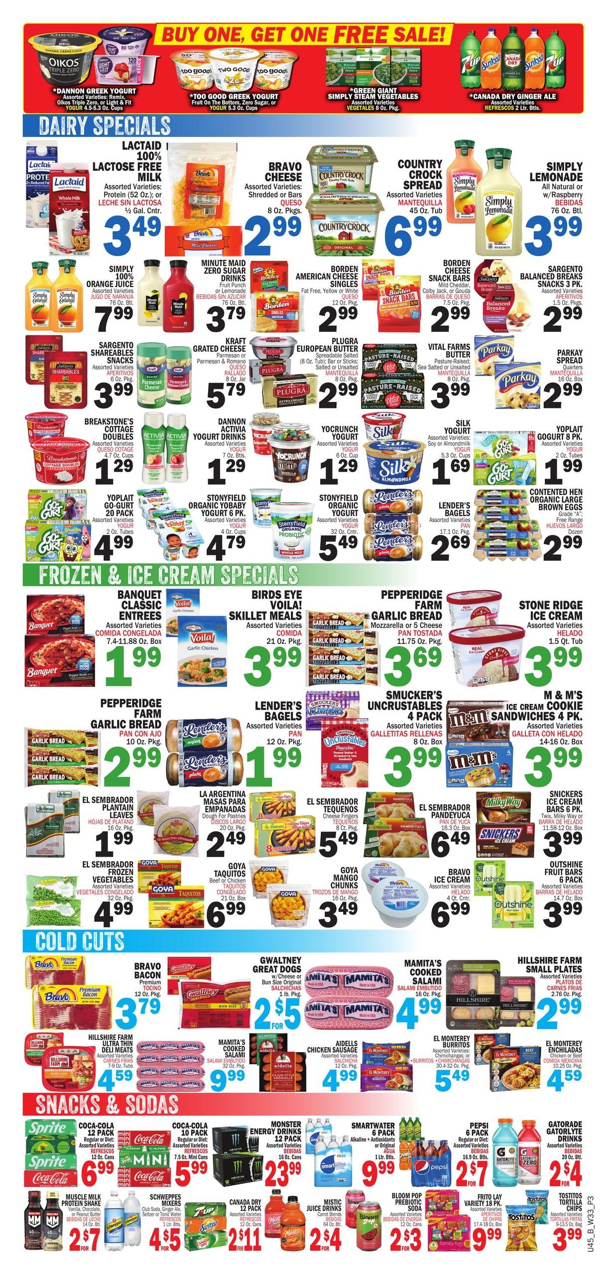 Bravo Supermarket (Coral Springs Area, FL) Bravo Florida Weekly Weekly Ad August 13 - 19, 2026