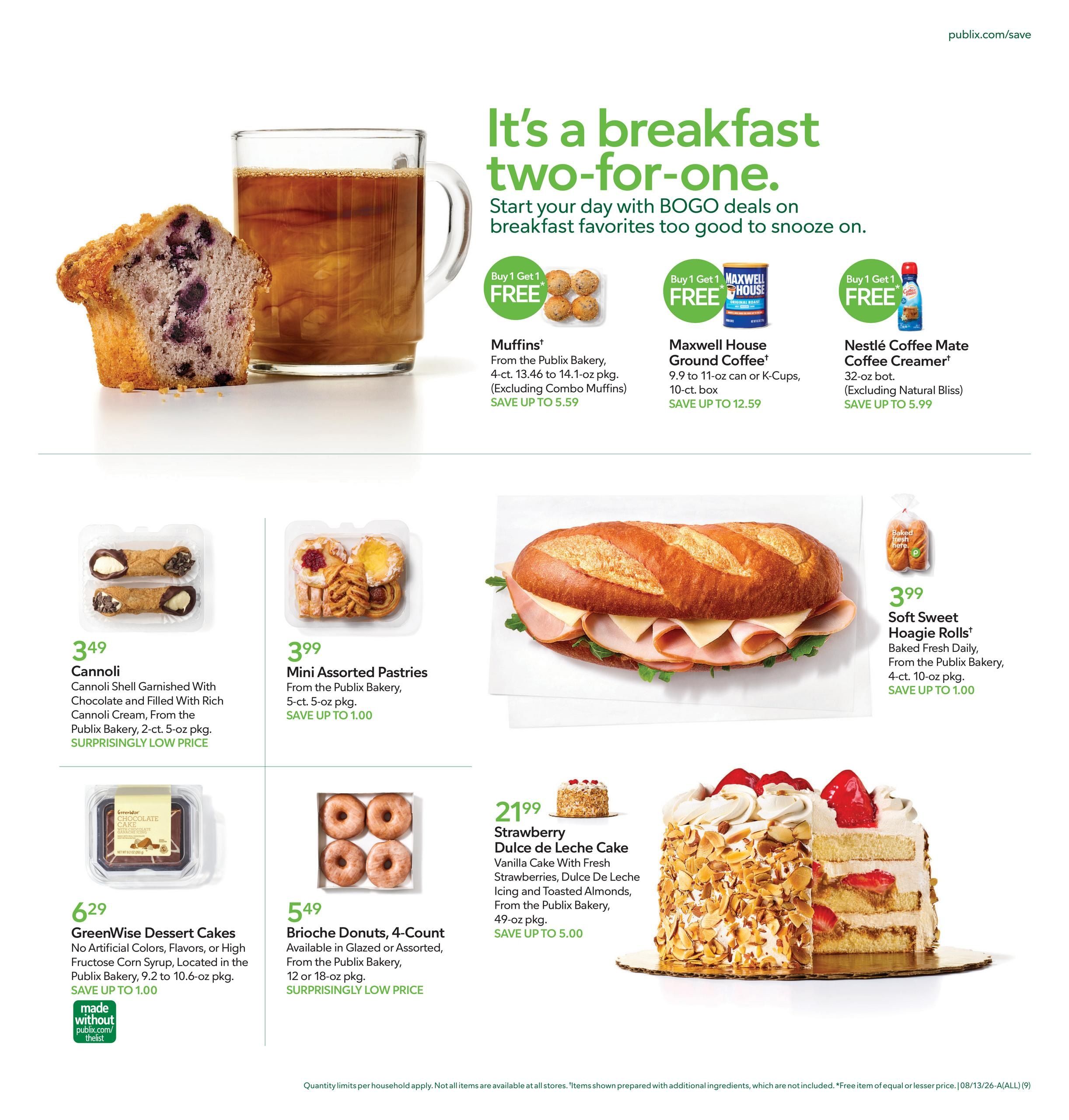 Publix (AL, GA) Weekly Ad August 12 - 18, 2026