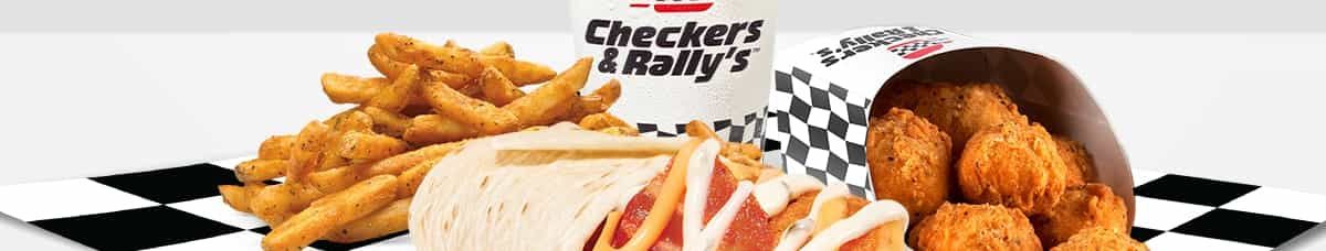 Checkers: Unbeatable Meal Deal - Loaded Tender Wrap Checkers: Unbeatable Meal Deal - Loaded Tender Wrap