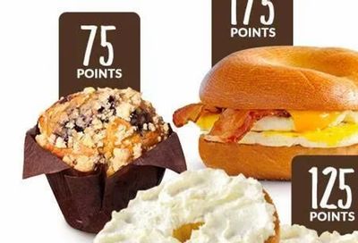 Earn points toward free favorites at Einstein Bros. Bagels