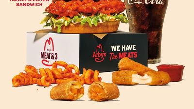 Arby's: New Buffalo Ranch Chicken Sandwich in the Meat & 3 Box