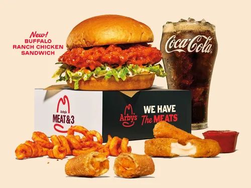 Arby's: New Buffalo Ranch Chicken in the Meat & 3 Box Arby's: New Buffalo Ranch Chicken in the Meat & 3 Box