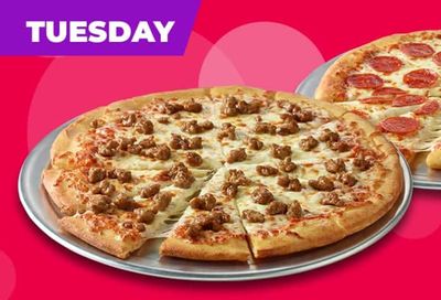 Chuck E. Cheese: Topping Tuesday: Buy One, Get One Half Off