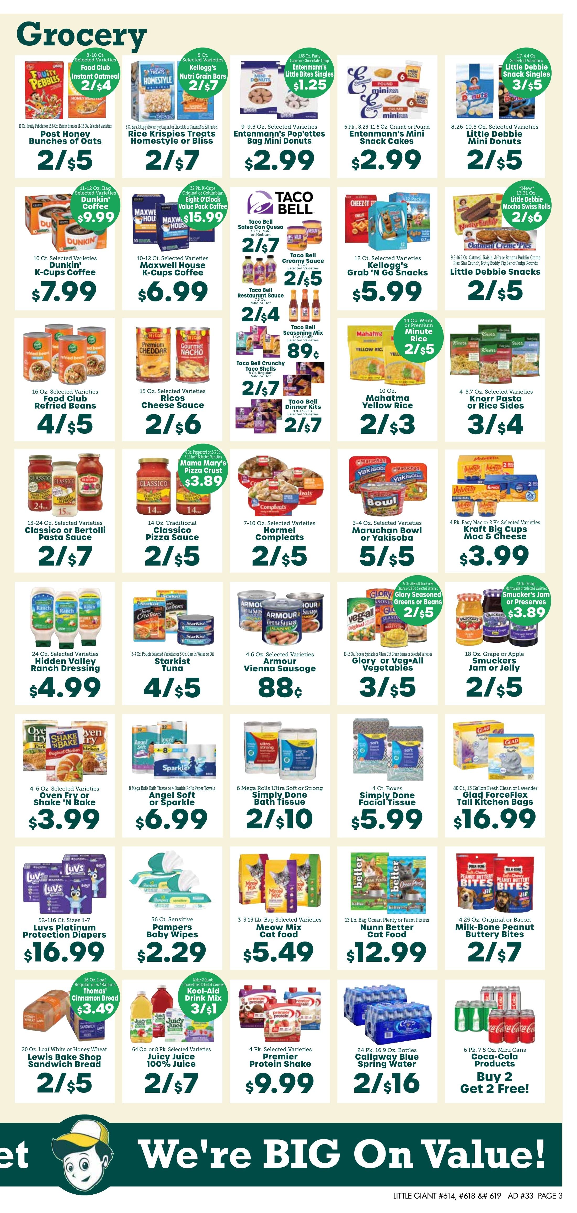 Little Giant Weekly Ad August 12 - 18, 2026