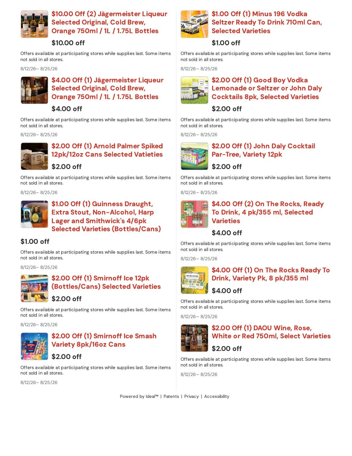 Save More Market Place Weekly Ad August 12 - 25, 2026