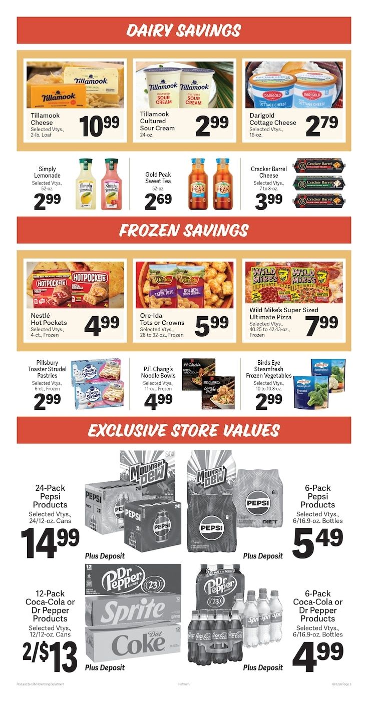 Huffman's Market Weekly Ad August 12 - 18, 2026