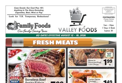 Lapwai Valley Foods Weekly Ad August 12 - 18, 2026