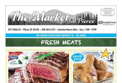 The Market in Pierce Weekly Ad August 12 - 18, 2026