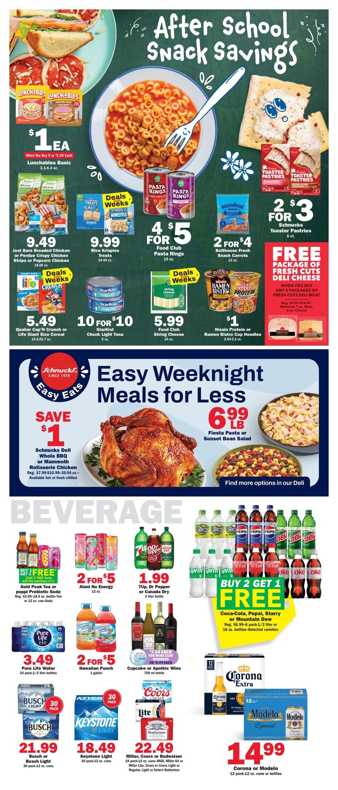 Schnucks (Carbondale Area, IL) Weekly Print Weekly Ad August 19 - 25, 2026