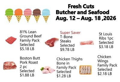 Fresh Cuts of Seagrove Weekly Ad August 12 - 18, 2026