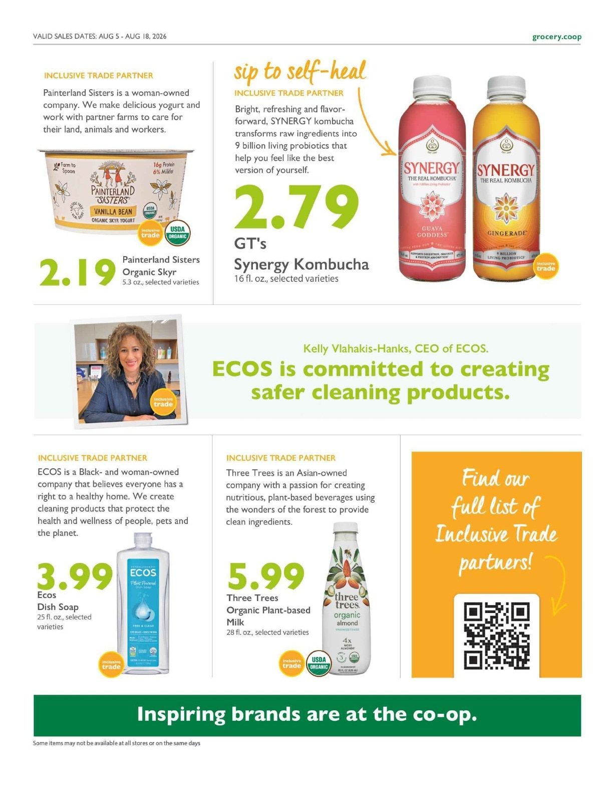 Durham Co-op Market Co+op Deals Weekly Ad August 5 - 18, 2026