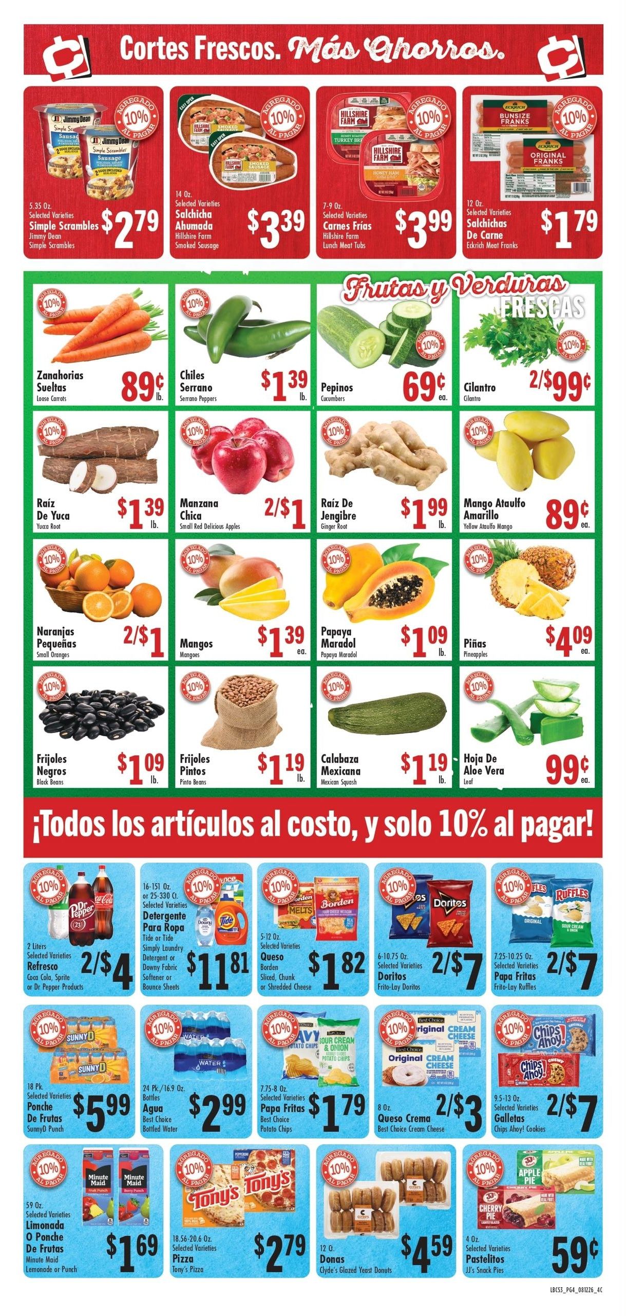 Cash Saver Texas (Odessa Area, TX) Weekly Ad August 12 - 18, 2026