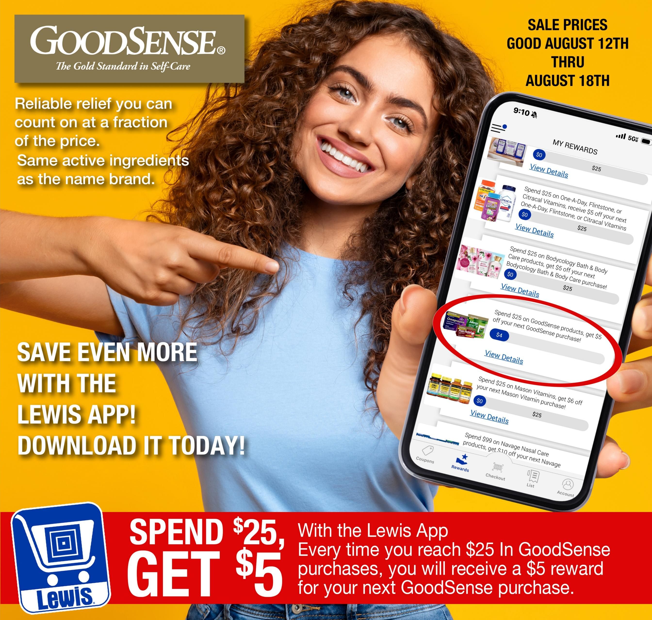 Lewis Drug (MN, SD) Weekly Ad August 12 - 18, 2026