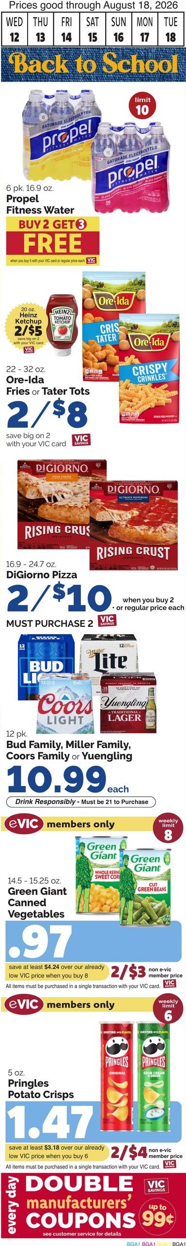 Harris Teeter (NC) Weekly Ad August 12 - 18, 2026