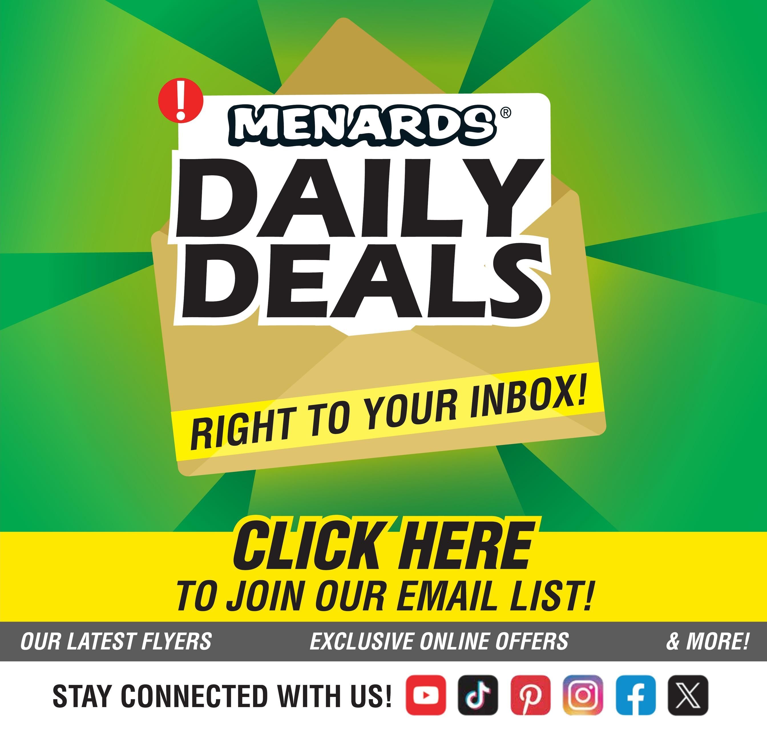 Menards (Moose Lake–Duluth Area, MN) 11% Rebate Sale Weekly Ad August 12 - 24, 2026
