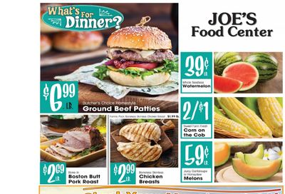Joe's Food Center Weekly Ad August 12 - 18, 2026