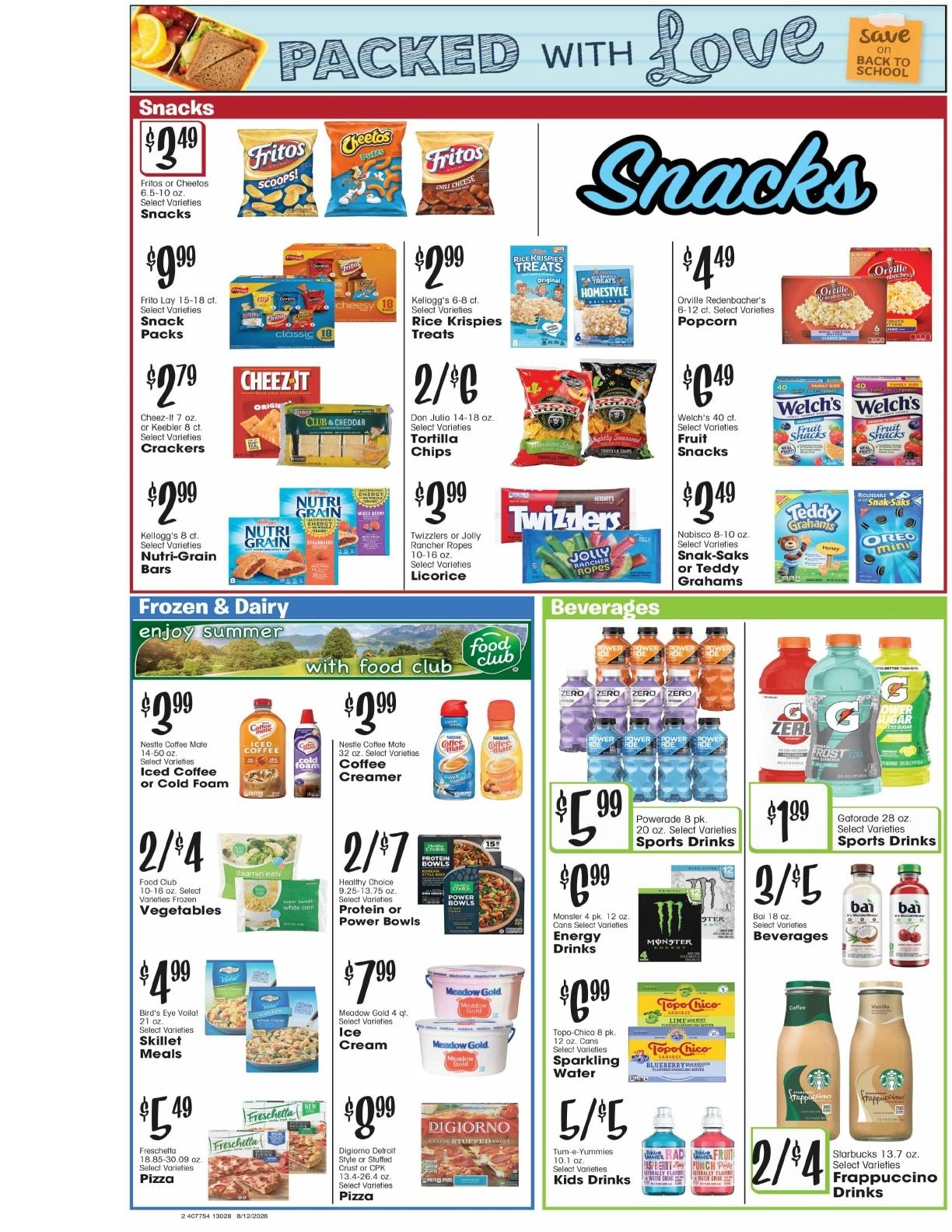 Joe's Food Center Weekly Ad August 12 - 18, 2026
