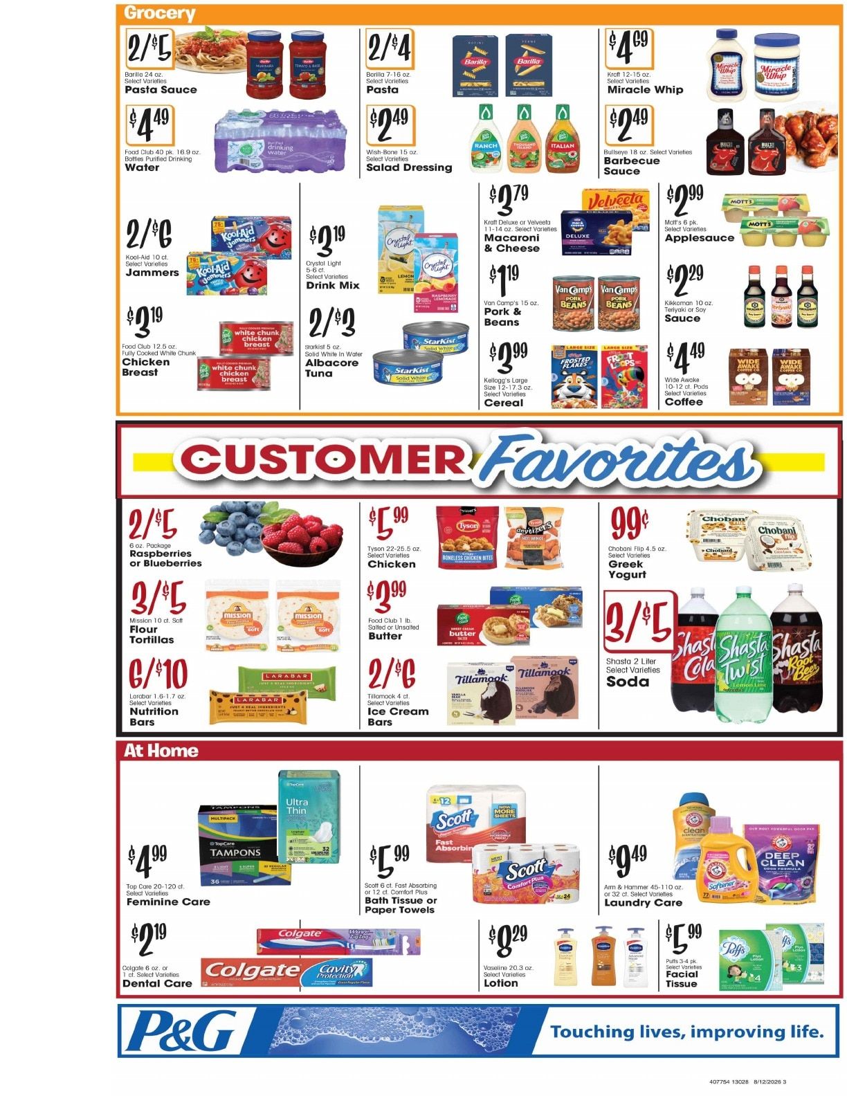 Joe's Food Center Weekly Ad August 12 - 18, 2026