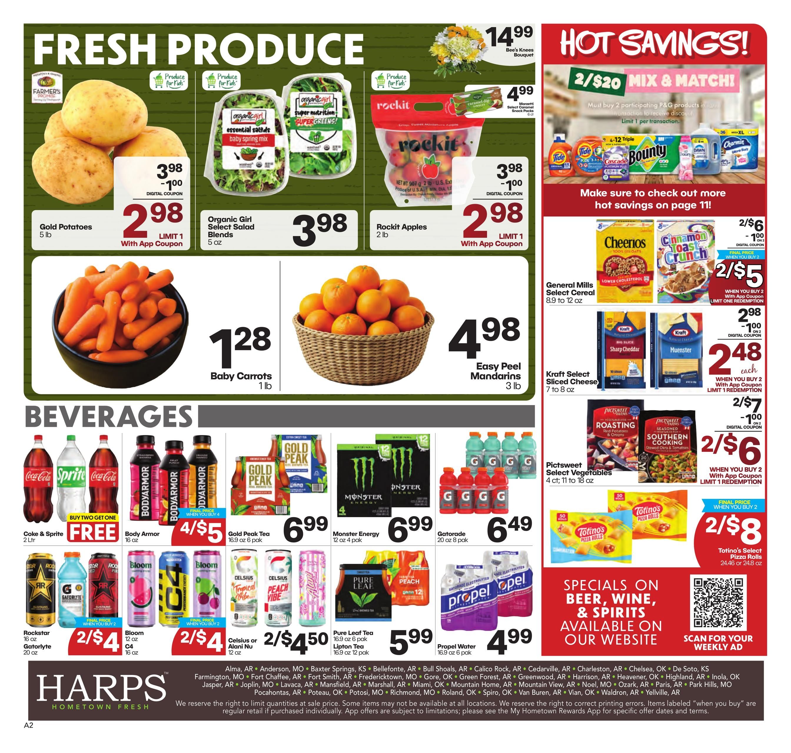 Harps Foods (Black Oak Area, AR) Weekly Ad August 12 - 18, 2026