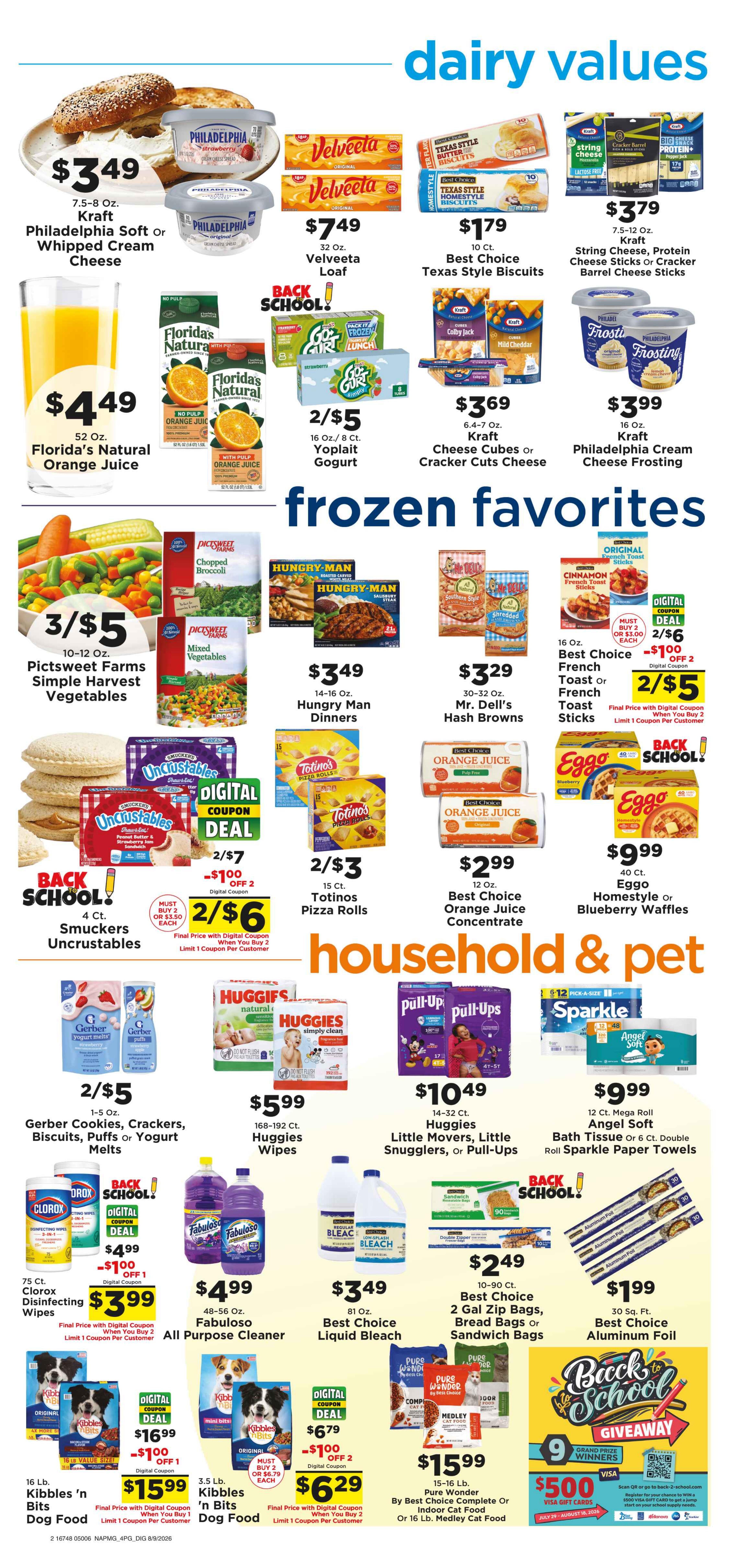 SavMor Associated Foods Weekly Ad August 12 - 18, 2026