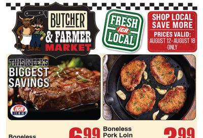 Butcher & Farmer Market Weekly Ad August 12 - 18, 2026