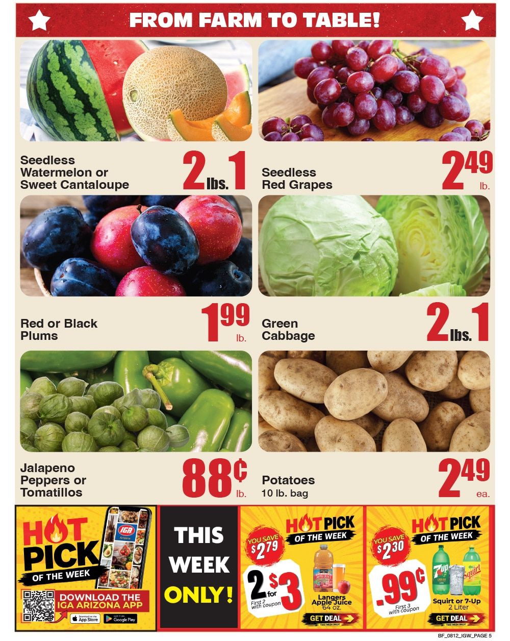 Butcher & Farmer Market Weekly Ad August 12 - 18, 2026