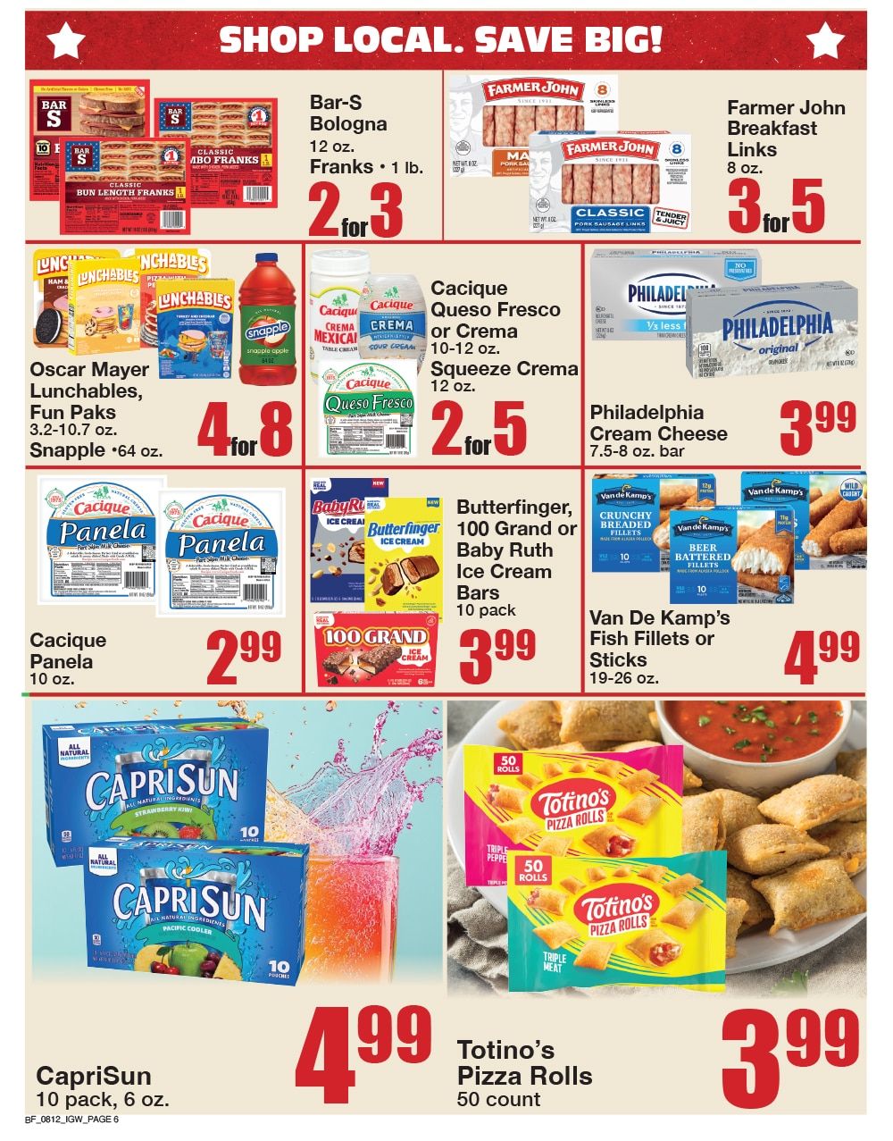 Butcher & Farmer Market Weekly Ad August 12 - 18, 2026