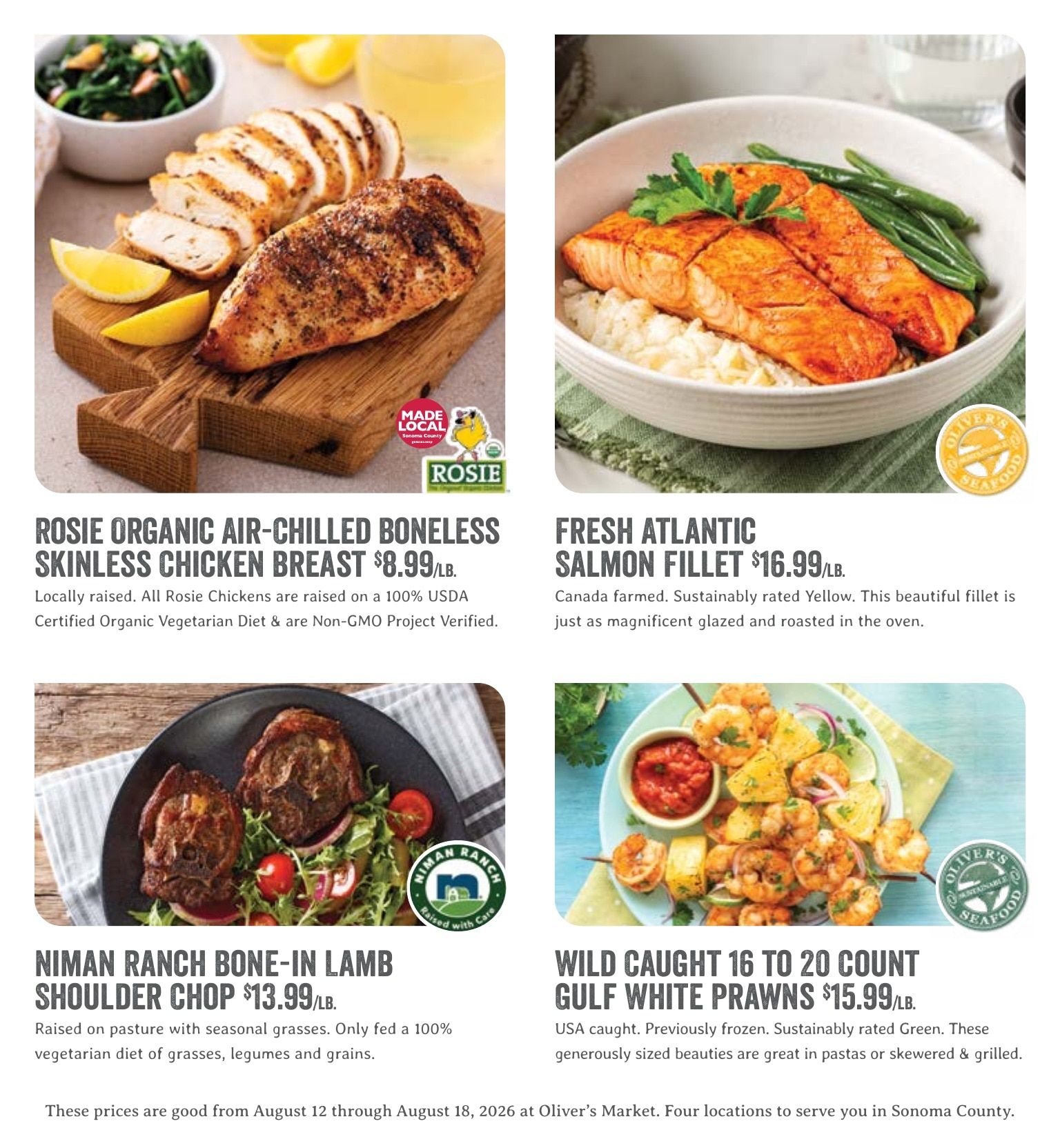 Oliver's Market Weekly Ad August 12 - 18, 2026