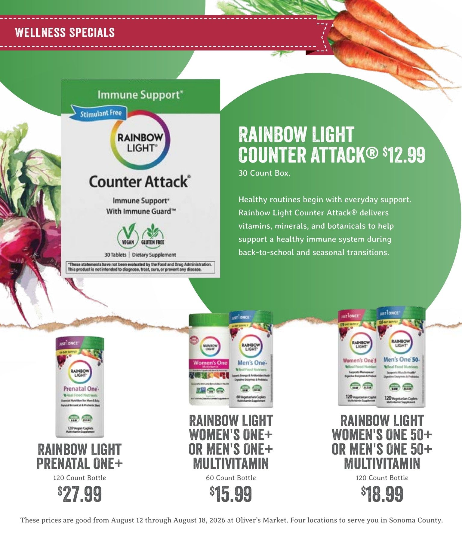 Oliver's Market Weekly Ad August 12 - 18, 2026