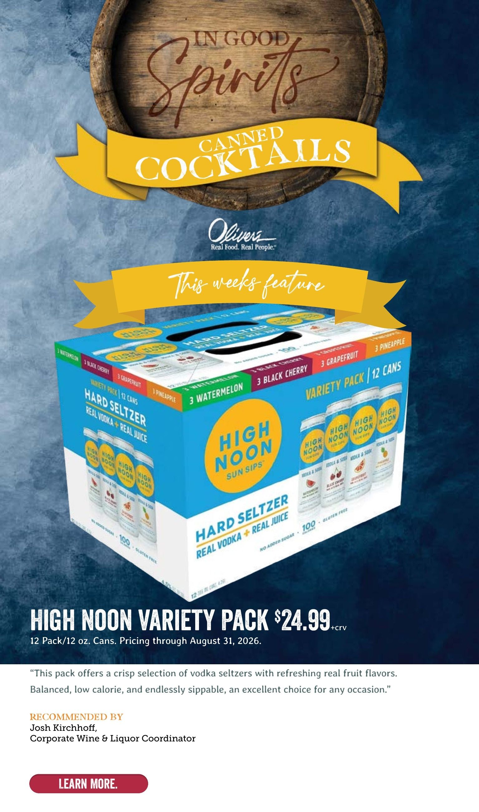 Oliver's Market Weekly Ad August 12 - 18, 2026