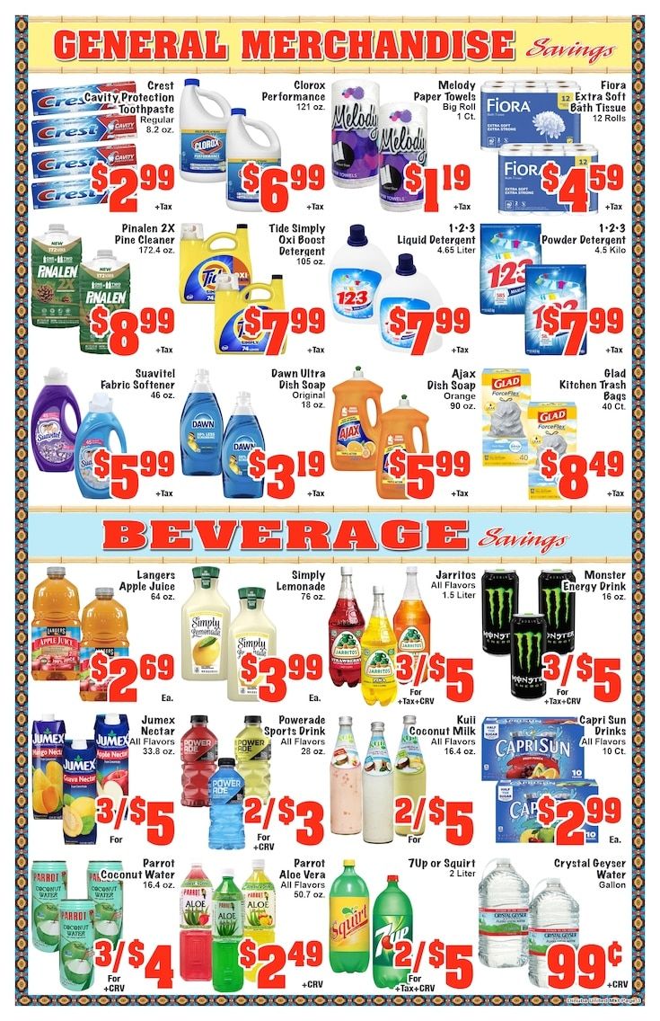 United Super Market Weekly Ad August 12 - 25, 2026