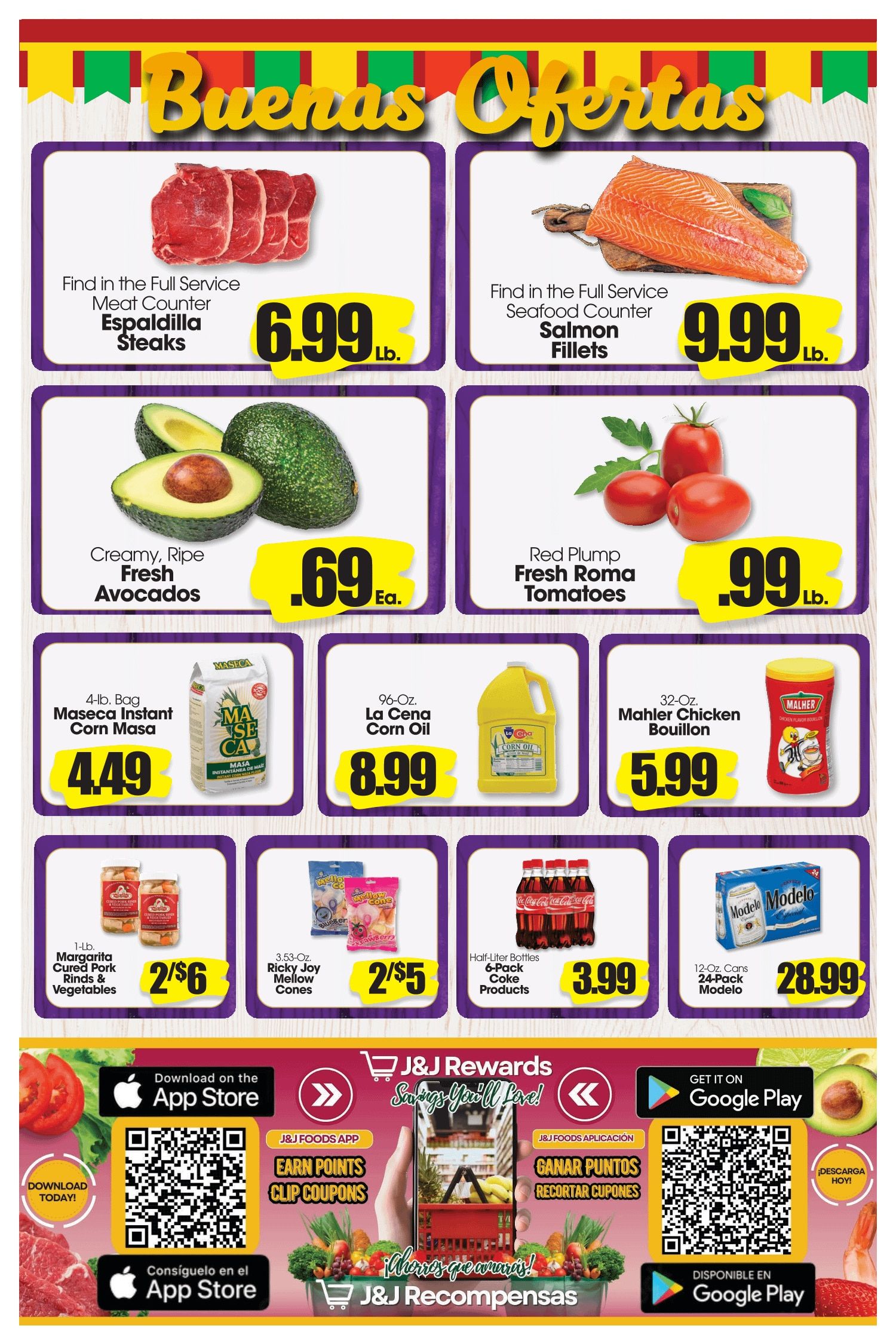 J&J Foods (1075 JESSE JEWELL PKWY SW, Gainesville, GA) Weekly Ad August 12 - 18, 2026